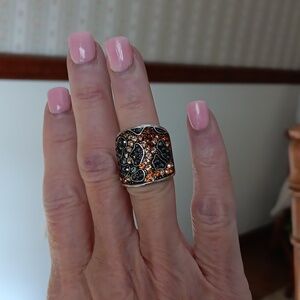 Brighton multi crystal ring